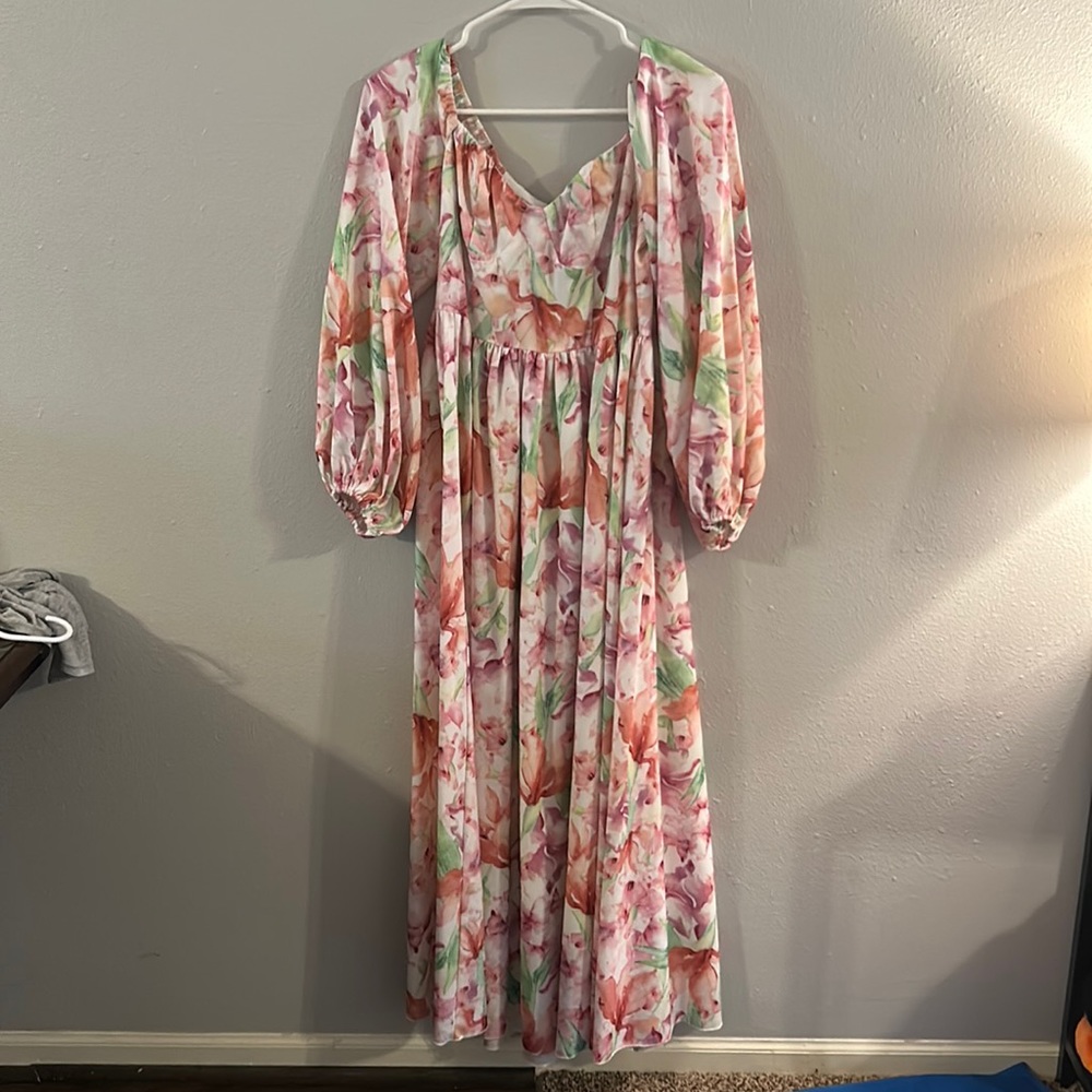 Floral maxi